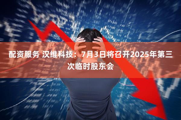 配资服务 汉维科技：7月3日将召开2025年第三次临时股东会